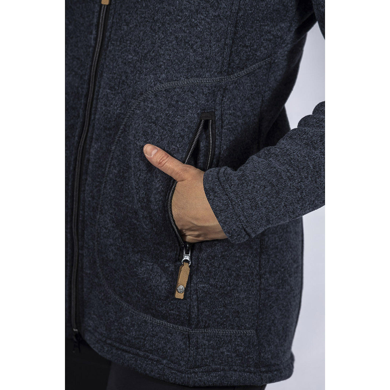 Damen Polar-Strickfleecejacke Wilde Kaiserin 7/7