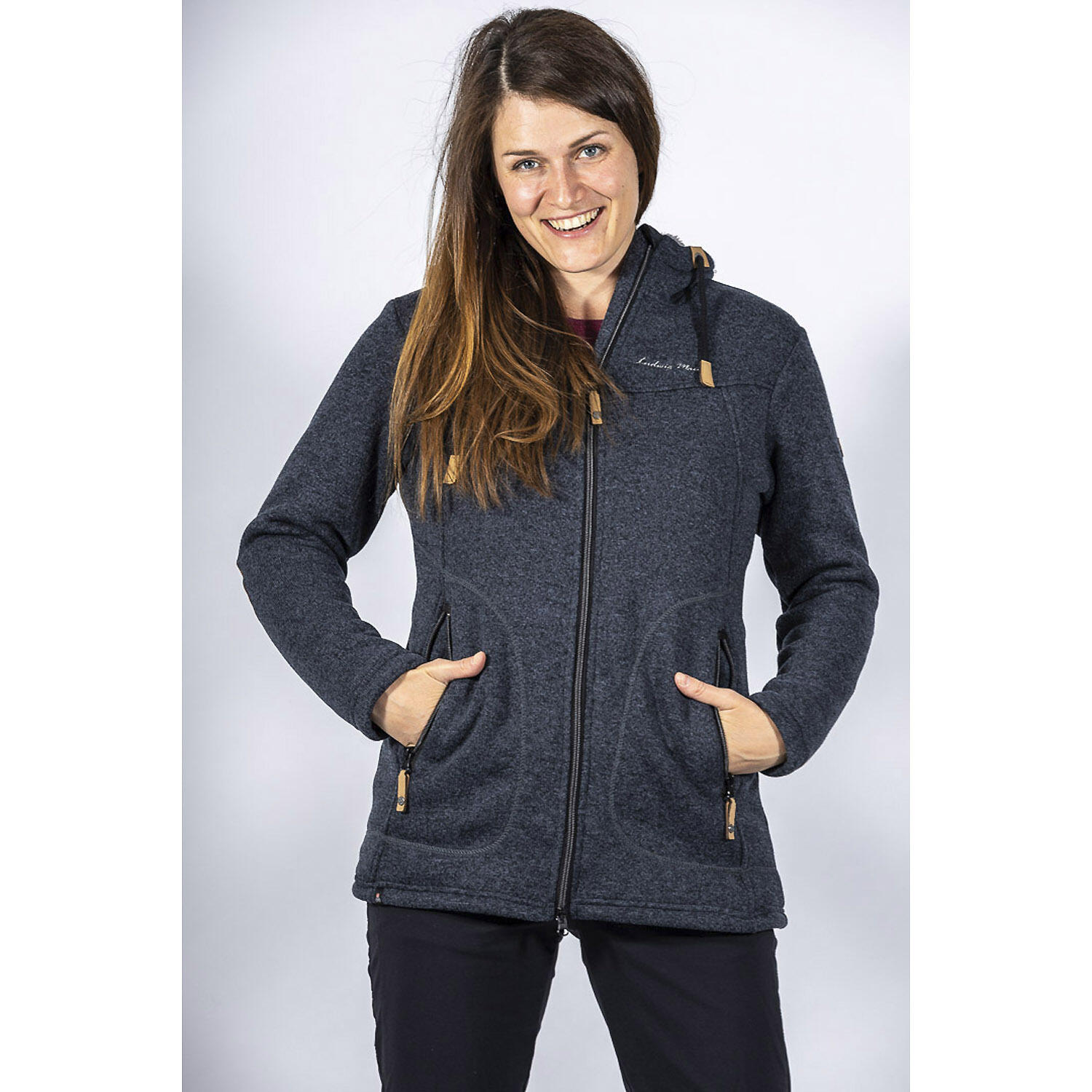 Damen Polar-Strickfleecejacke Wilde Kaiserin 2/7