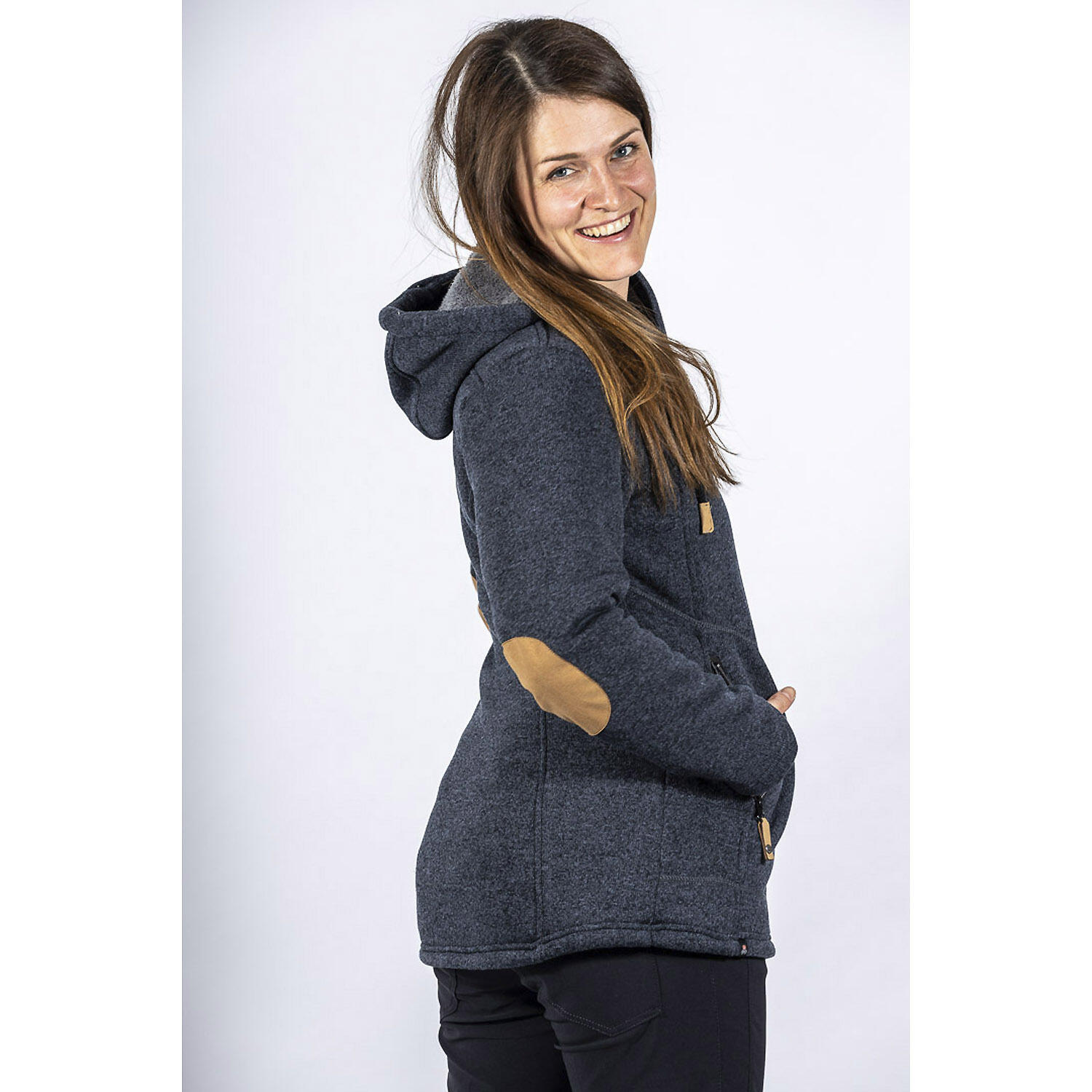 Damen Polar-Strickfleecejacke Wilde Kaiserin 3/7