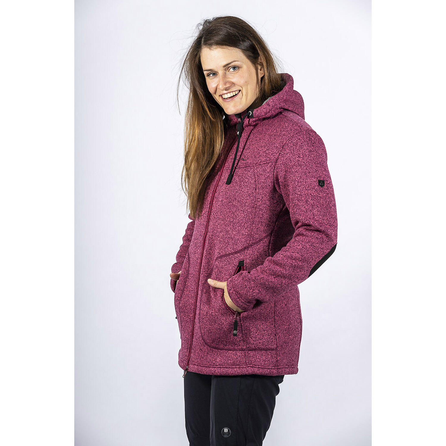 Damen Polar-Strickfleecejacke Wilde Kaiserin 4/7