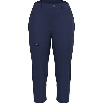 Odlo Damen 3/4 Ascent Light Wanderhose Schwarz