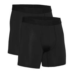 X2 Boxers Noirs Homme Under Armour Tech Mesh