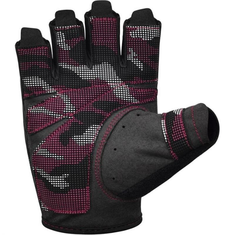 Gants de gymnastique T2 - Demi-doigt - Rose - S