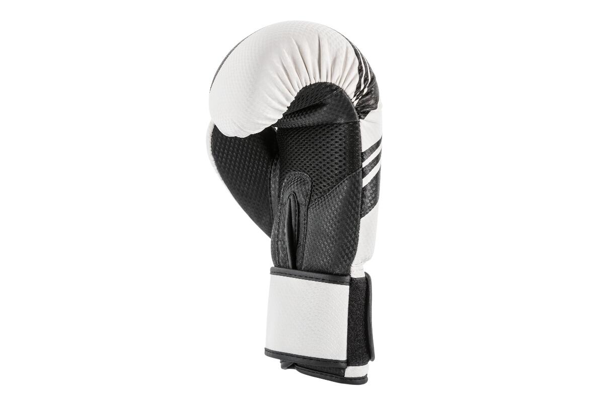 Guantoni da boxe UFC PRO Performance Rush – Bianco/Nero – 14oz 5/7