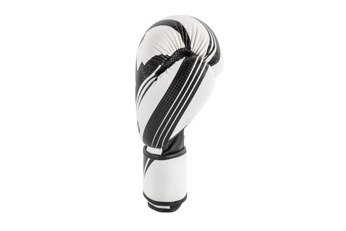Guantoni da boxe UFC PRO Performance Rush – Bianco/Nero – 14oz 2/7