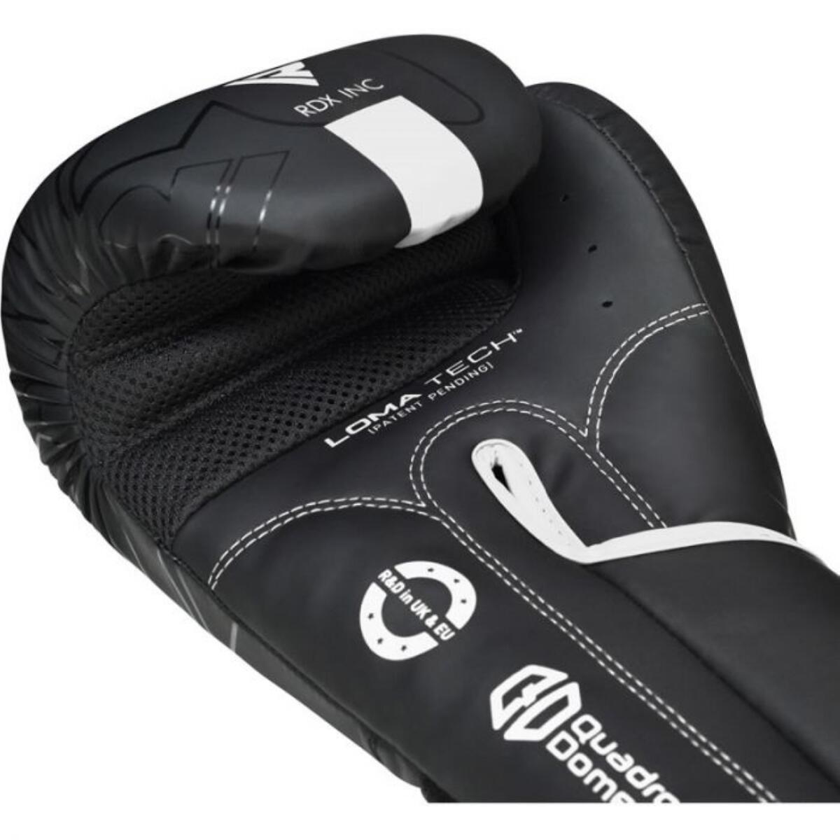 Gants de boxe RDX F6 Enfant – Noir/Blanc – 6oz 5/7