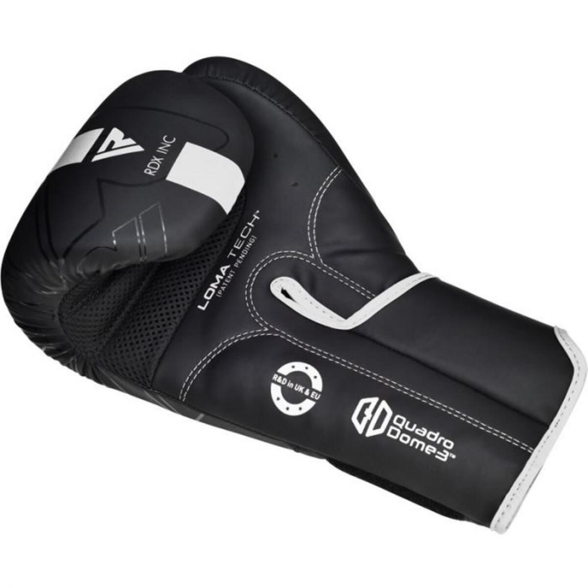 Gants de boxe RDX F6 Enfant – Noir/Blanc – 6oz 4/7
