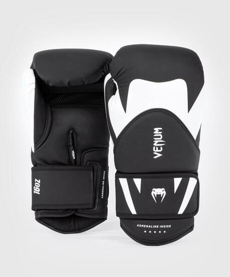 Guantoni da boxe Venum Challenger 4.0 – Nero / Bianco – 14 oz