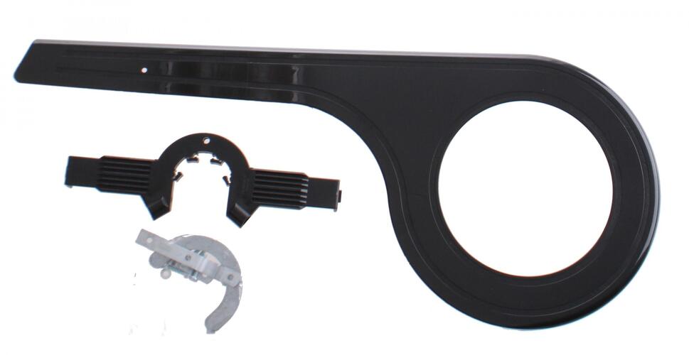 Osłona Łańcucha Gsr Senior 42-48T - Czarna (Opakowanie Detaliczne)