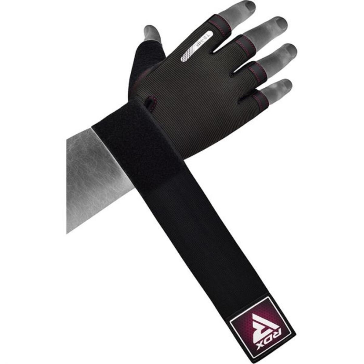 Gym Gloves T2 - Half Finger Roze - Roze - L 4/7