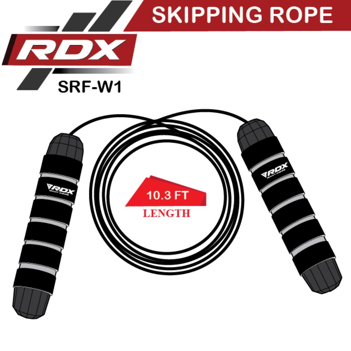 W1 skipping rope with foam handles