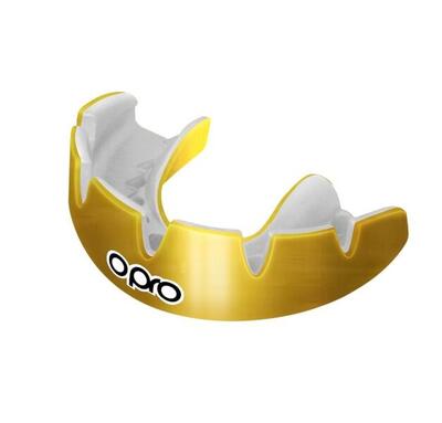 Opro instant custom dentist fit mouthguard braces senior