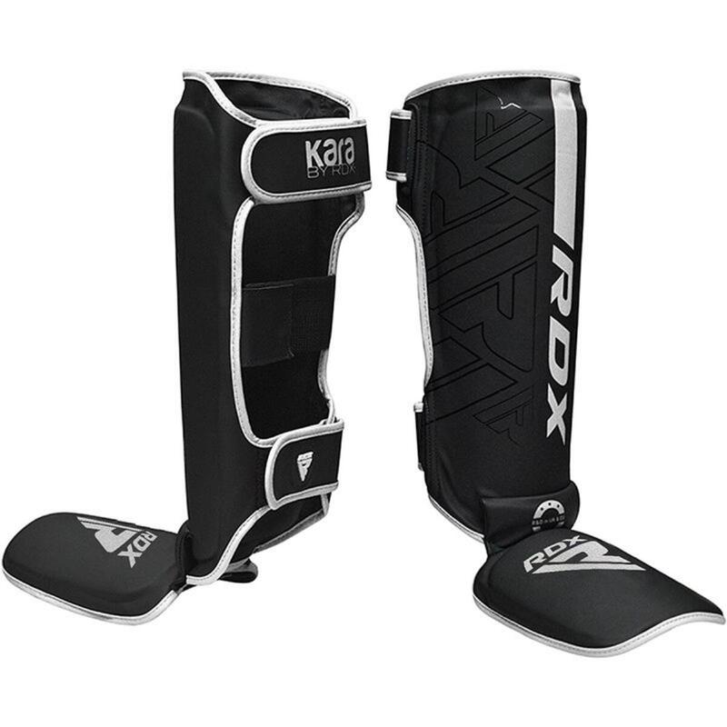 Protectii tibie Rdx F6 Kara MMA, Alb, M