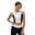 Sujetador Top deportivo Flexfit Sujeción alta de mujer Black Limba Black&Cream