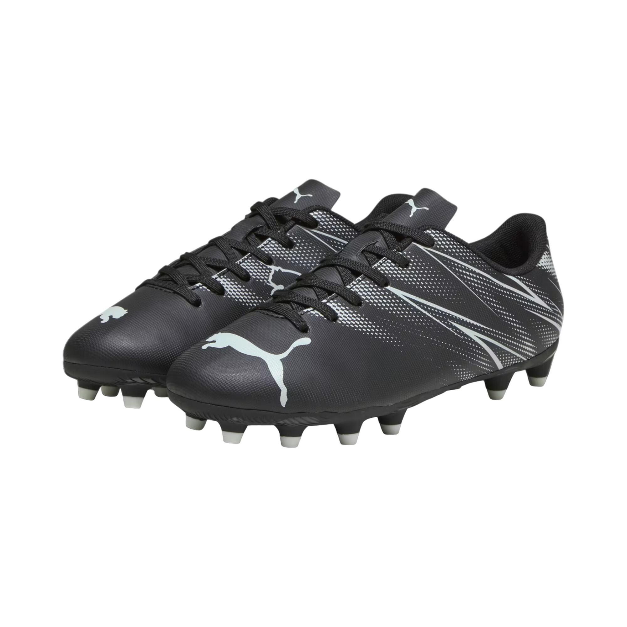 ATTACANTO Scarpe da calcio per bambini (nero / argento)