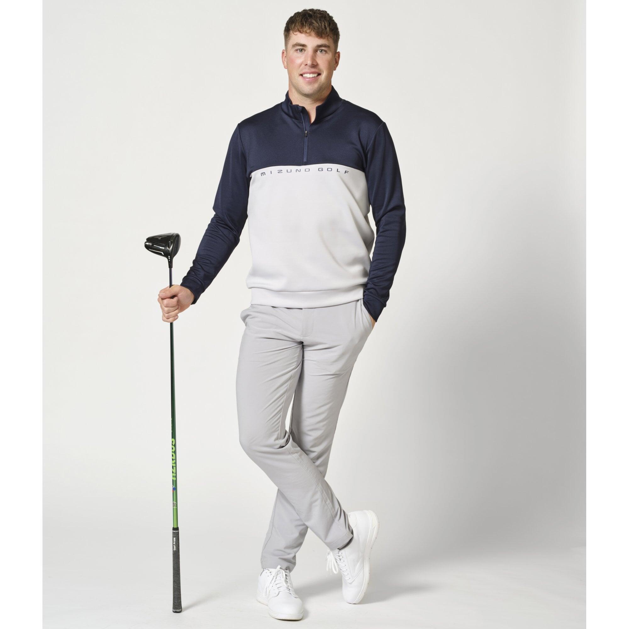 Mizuno Trace 1/4 Zip - Grey 5/5