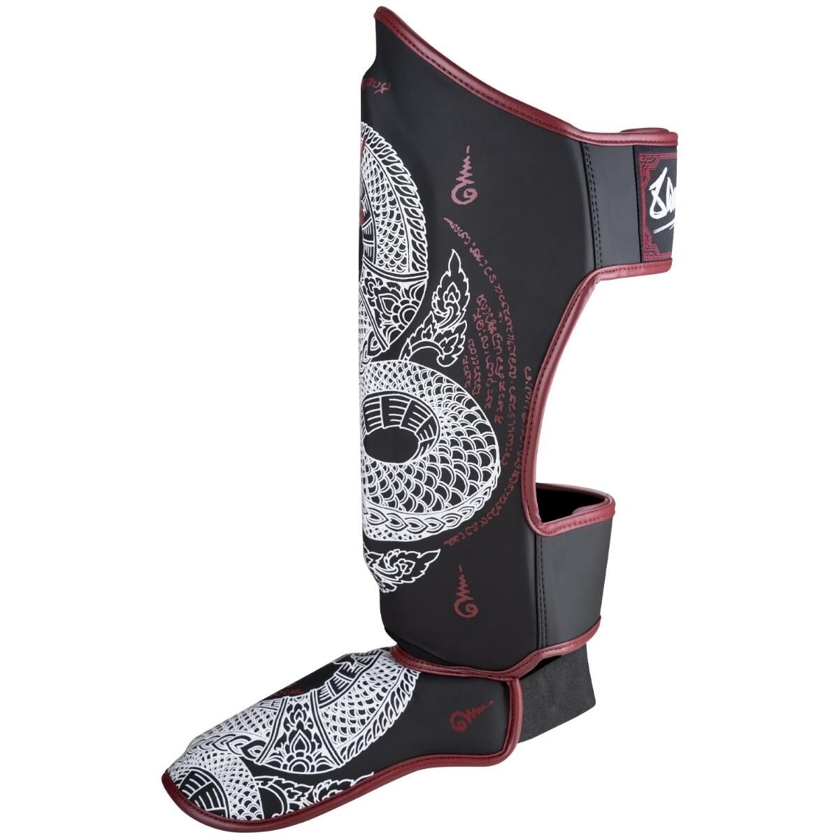 8 WEAPONS Shin Guards - Sak Yant Naga black XL 6/7