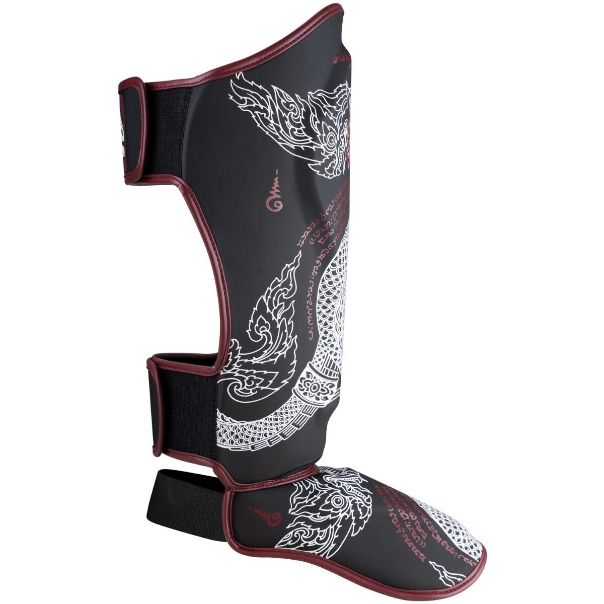8 WEAPONS Shin Guards - Sak Yant Naga black XL 5/7