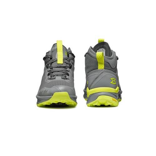 Pantofi peste gleznă drumeţie 92800614700 pentru iarnă gri bărbătești