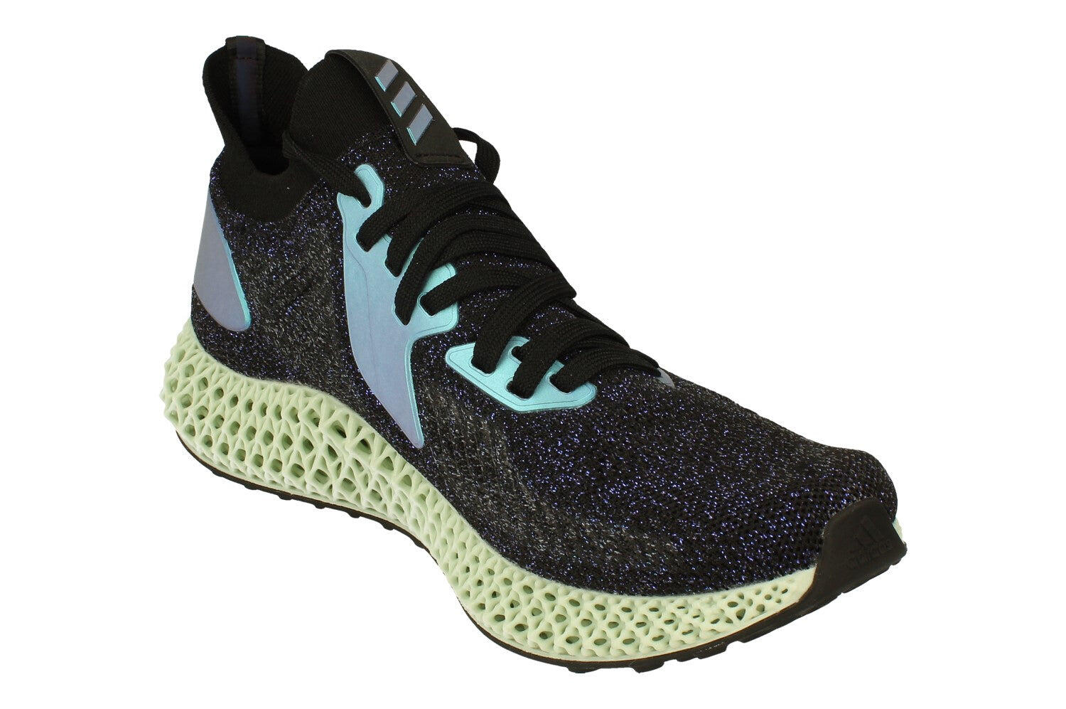 Alphaedge 4D Black (Reflective) - Taille : 44 2/3 EU 4/5