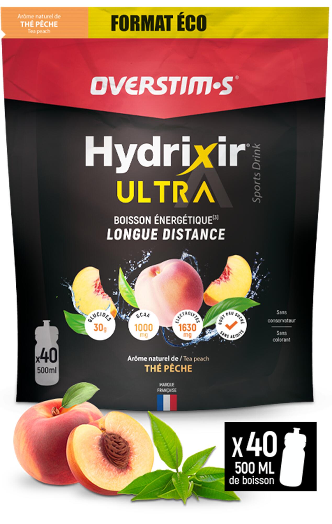 Isotone drank - Hydrixir Ultra - Perzikthee - 1,6kg 1/6