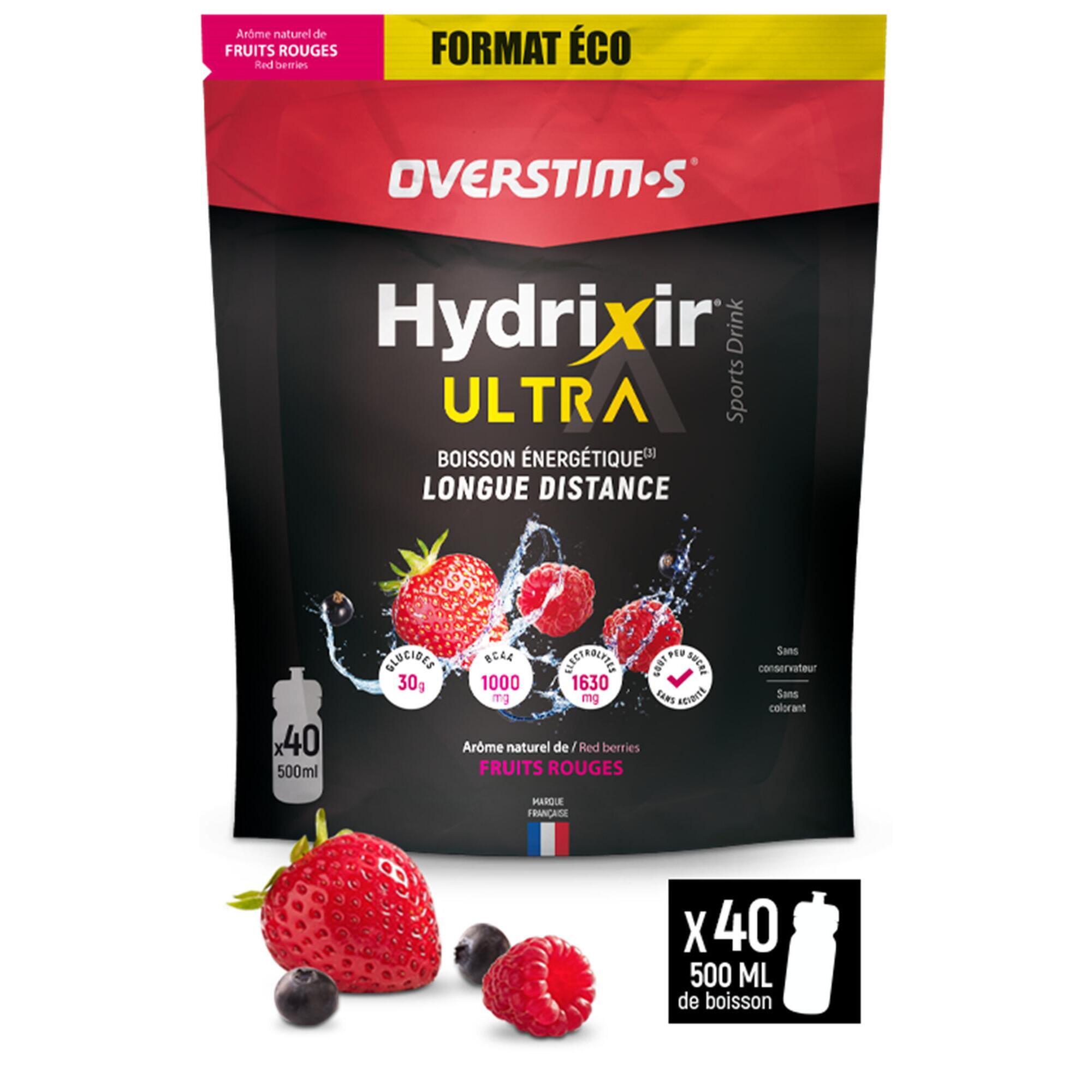 Overstim.s - Boisson Isotonique - Hydrixir Ultra - Fruits Rouges - 1,6kg - Boisson Isotonique - Decathlon