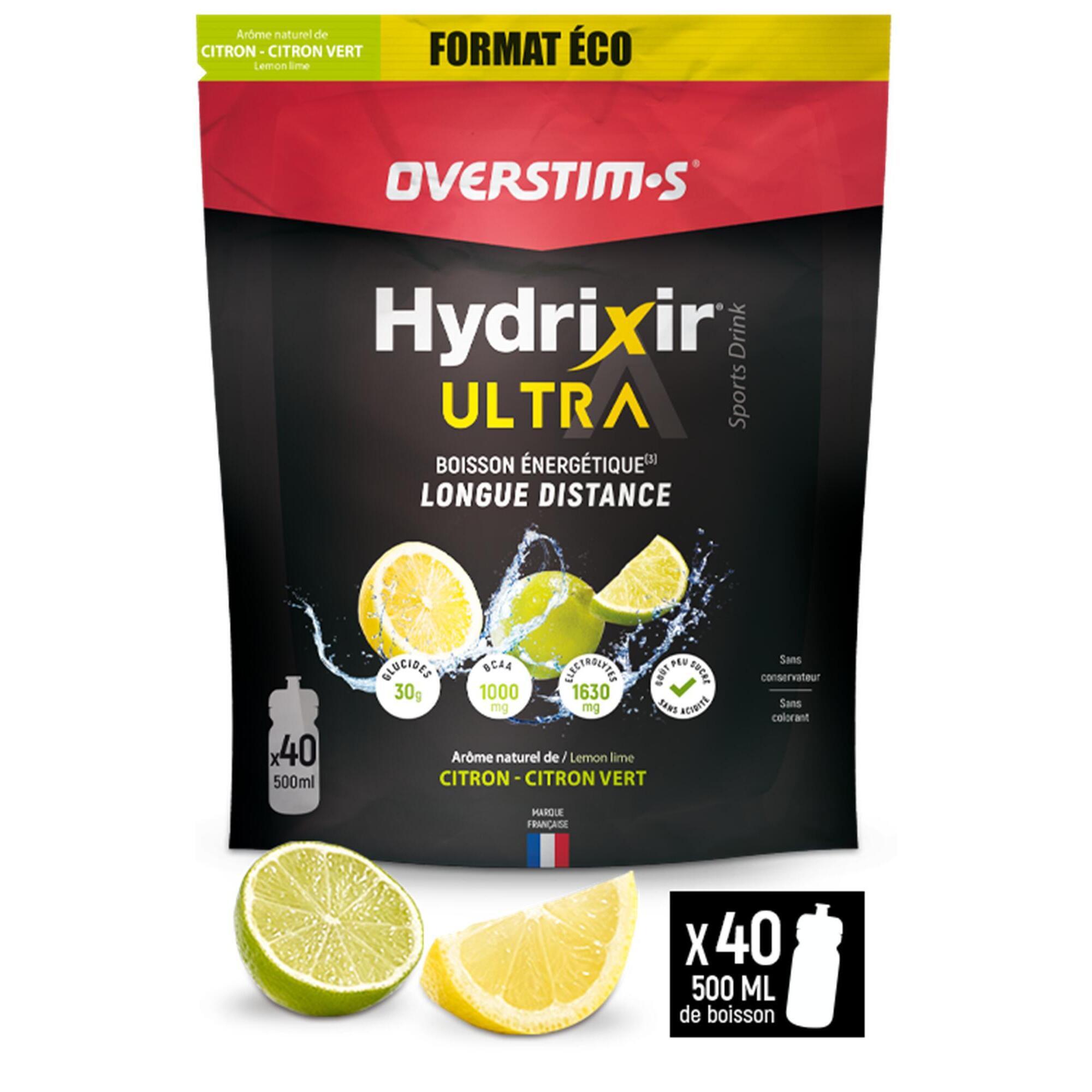 Overstim.s - Boisson Isotonique - Hydrixir Ultra - Citron Citron-vert - 1,6kg - Boisson Isotonique - Decathlon
