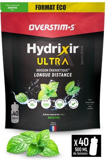 Boisson Isotonique - Hydrixir Ultra - menthe - 1,6kg