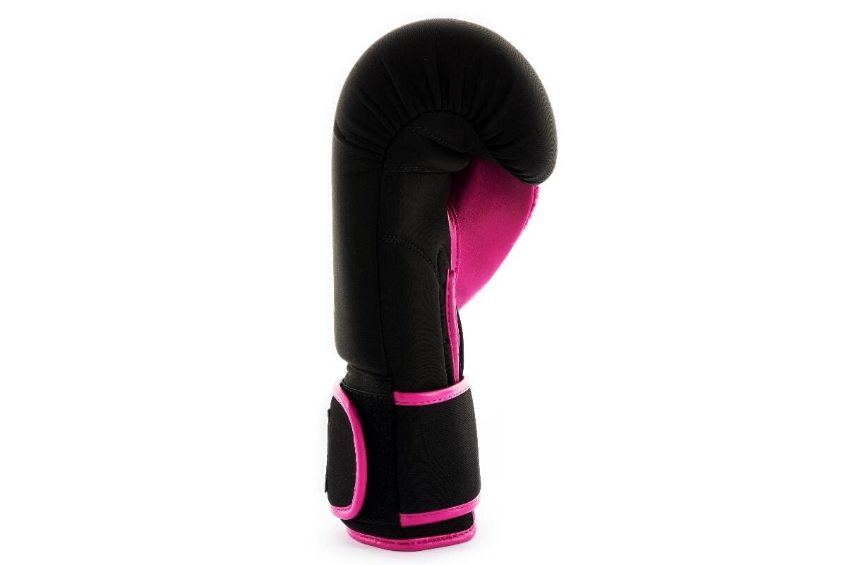 Guanti da Boxe UFC PRO Lavabili – Nero/Rosa – L 5/7