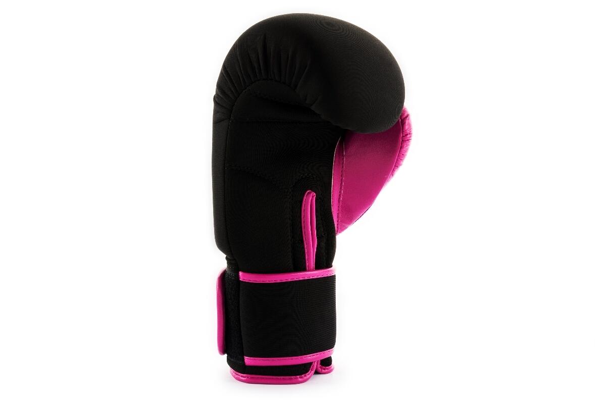 Guanti da Boxe UFC PRO Lavabili – Nero/Rosa – L 2/7