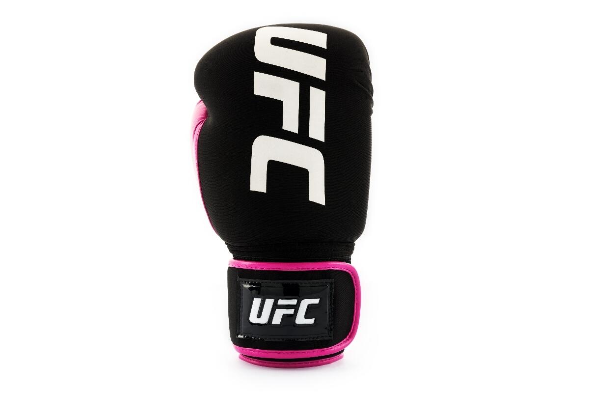 Guanti da Boxe UFC PRO Lavabili – Nero/Rosa – L 3/7