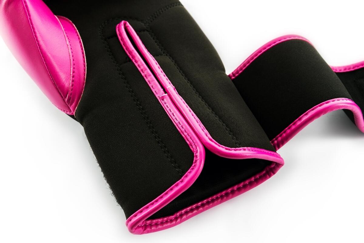 Guanti da Boxe UFC PRO Lavabili – Nero/Rosa – L 4/7