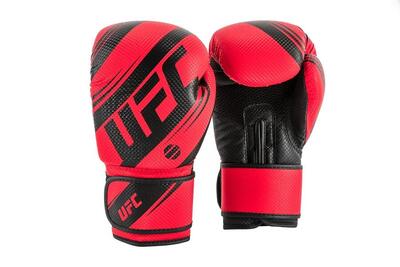 Guantoni da boxe UFC PRO Performance Rush – Rosso/Nero – 16oz