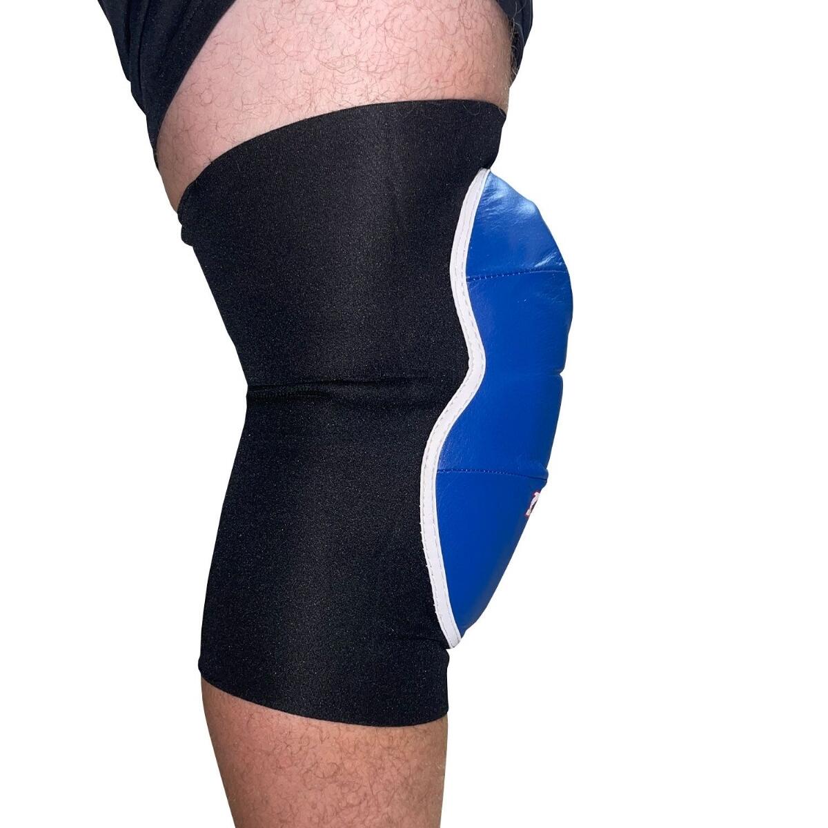 Ginocchiere Pro Combat Sports - Blu - S/M 4/4