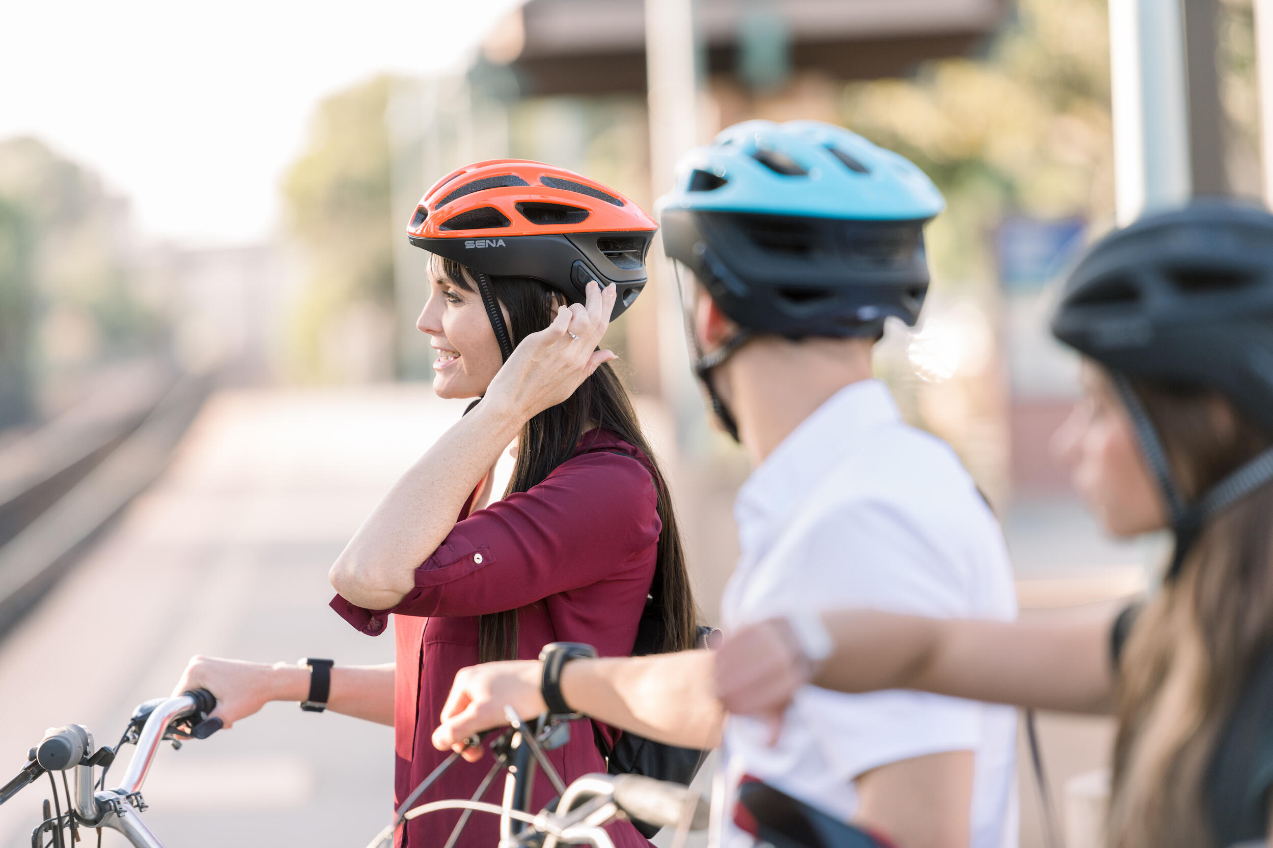 Casque de vélo de route Sena Smart R1 2/5
