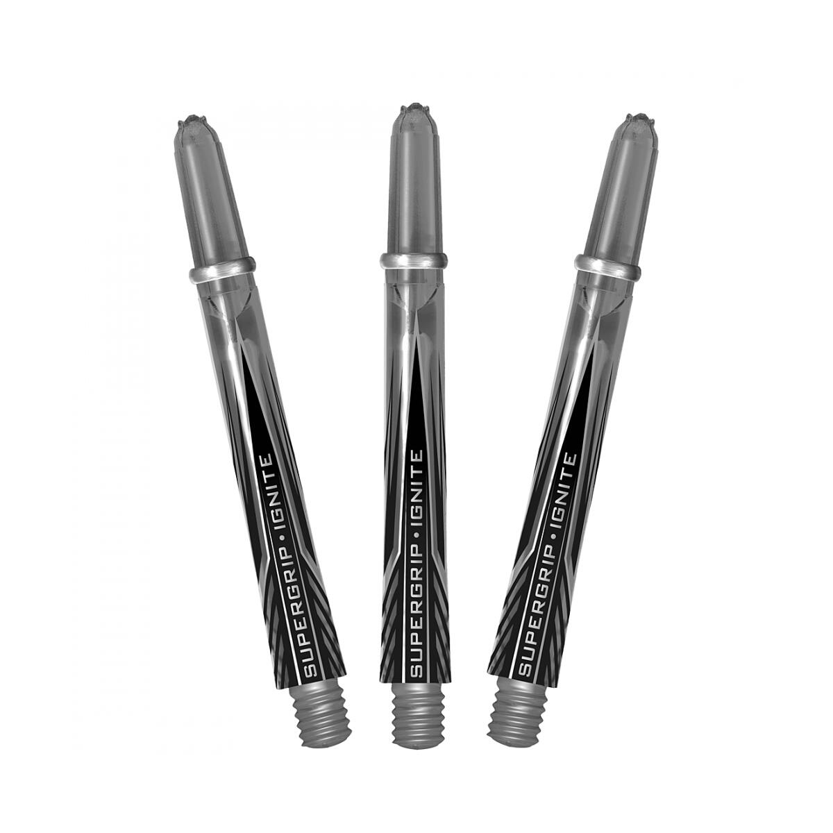 Supergrip Ignite Darts Shafts (Black/Grey) 2/2