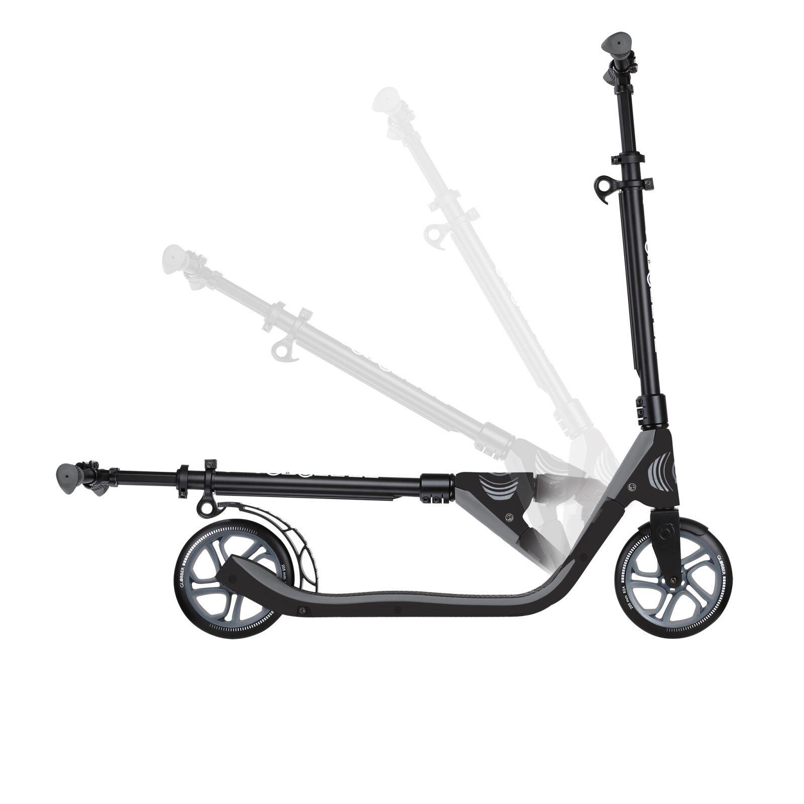 GLOBBER "ONE NL205" scooter Pliable pour adultes en noir 4/7