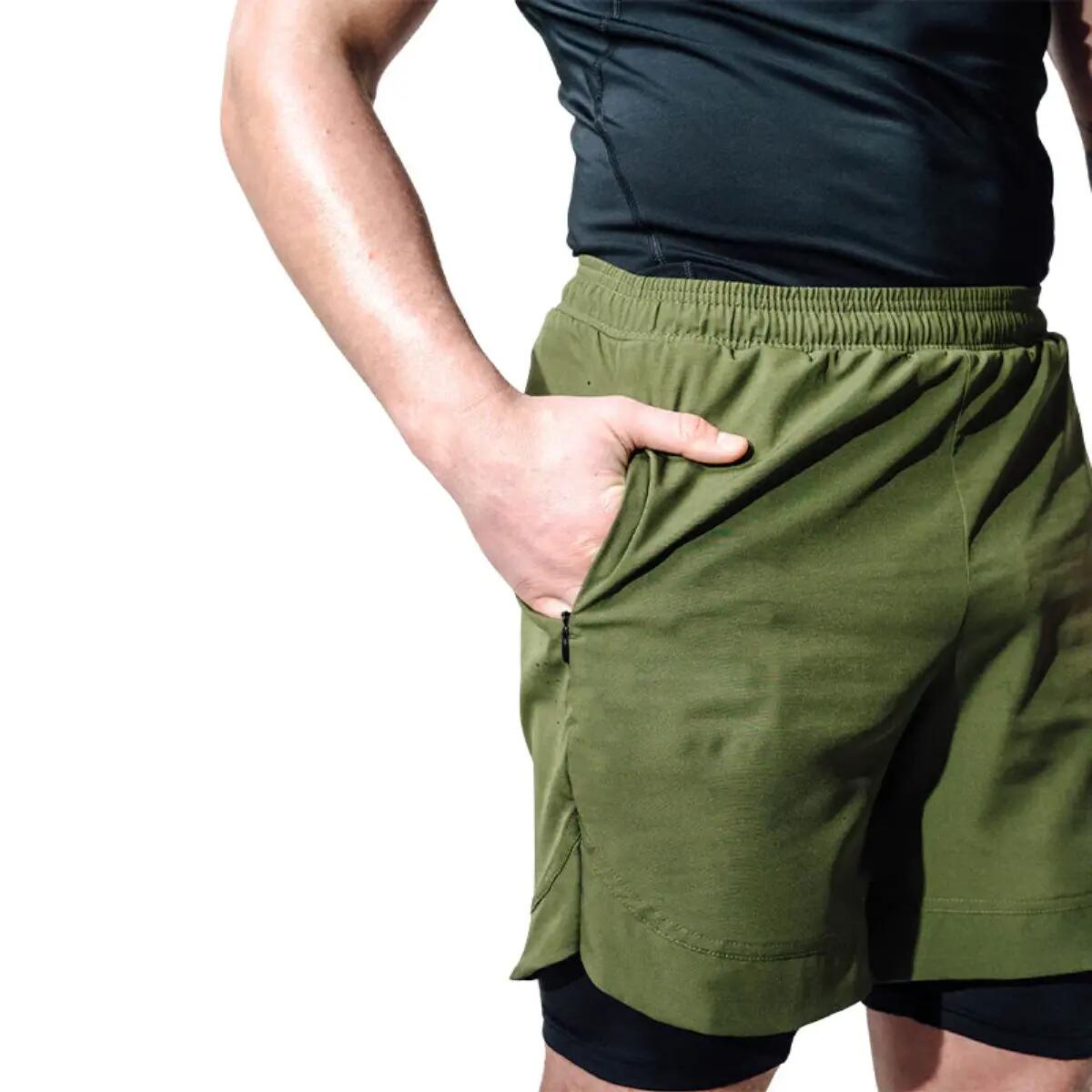 T16 2-in-1 Compression MMA Shorts 4/6