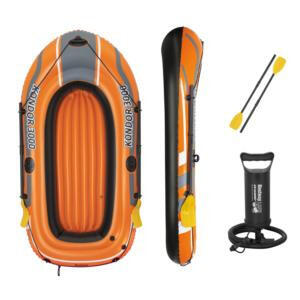 BESTWAY Bateau gonflable Kondor 3000, rames et pompe à air, 228 x 110 cm