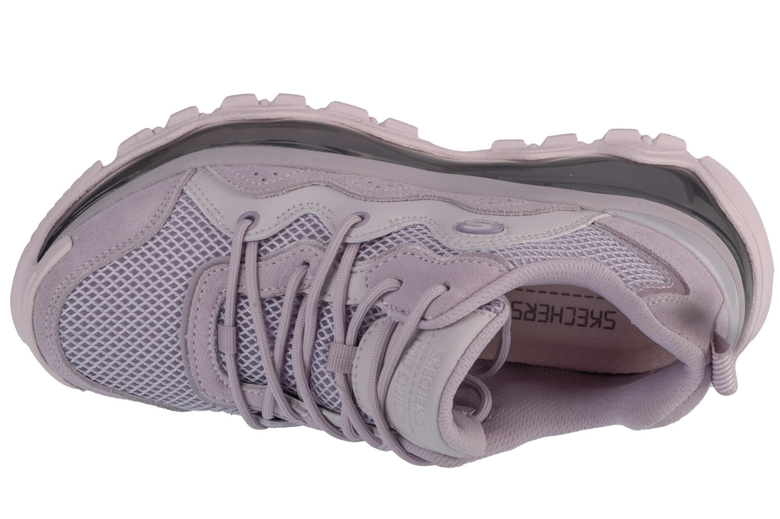 Chaussures Femmes Skechers Uno Chaos violet 3/4