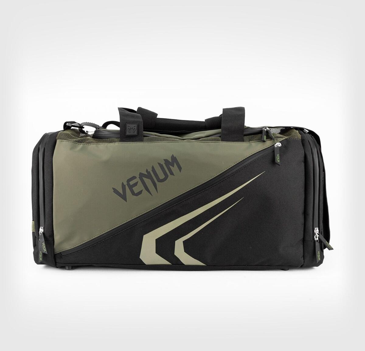 Venum Trainer Lite Evo Sports Bags  - Khaki/Black 2/7