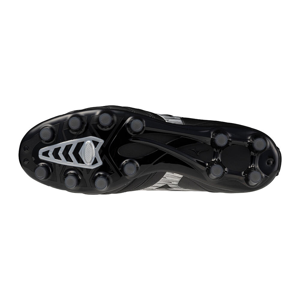 Chaussures football Mizuno Morelia Neo IV Pro cuir kangourou noir 2/7