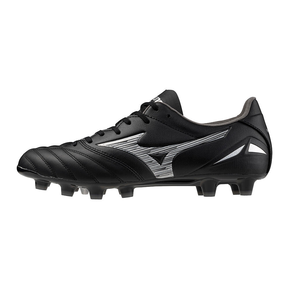 Chaussures football Mizuno Morelia Neo IV Pro cuir kangourou noir 3/7