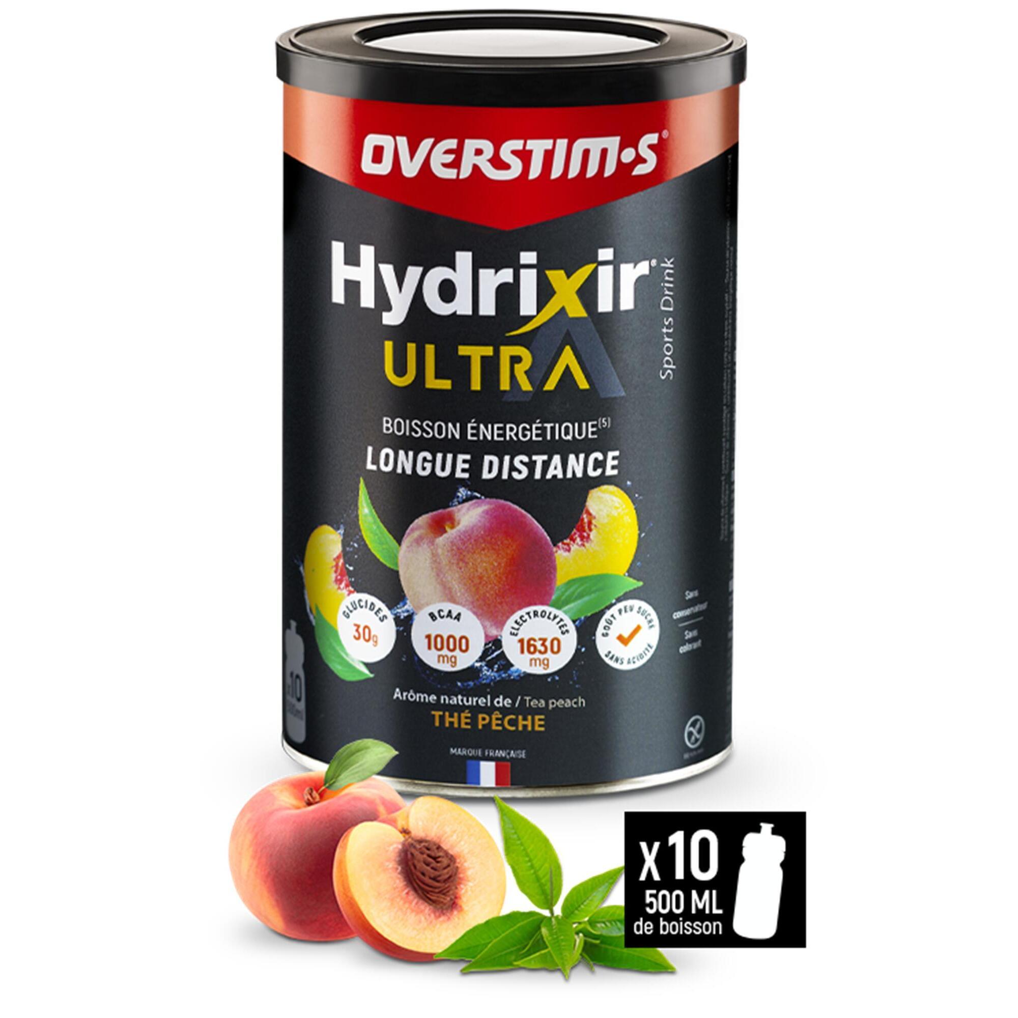 Overstim.s - Boisson Isotonique - Hydrixir Ultra - Thé Peche - 400g - Boisson Isotonique - Decathlon