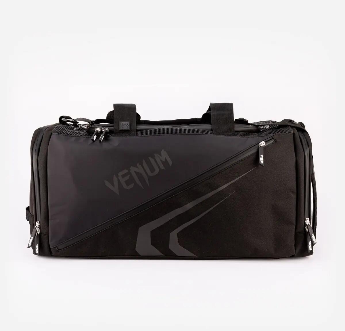 Venum Trainer Lite Evo Sports Bags  - Black/Black 2/7