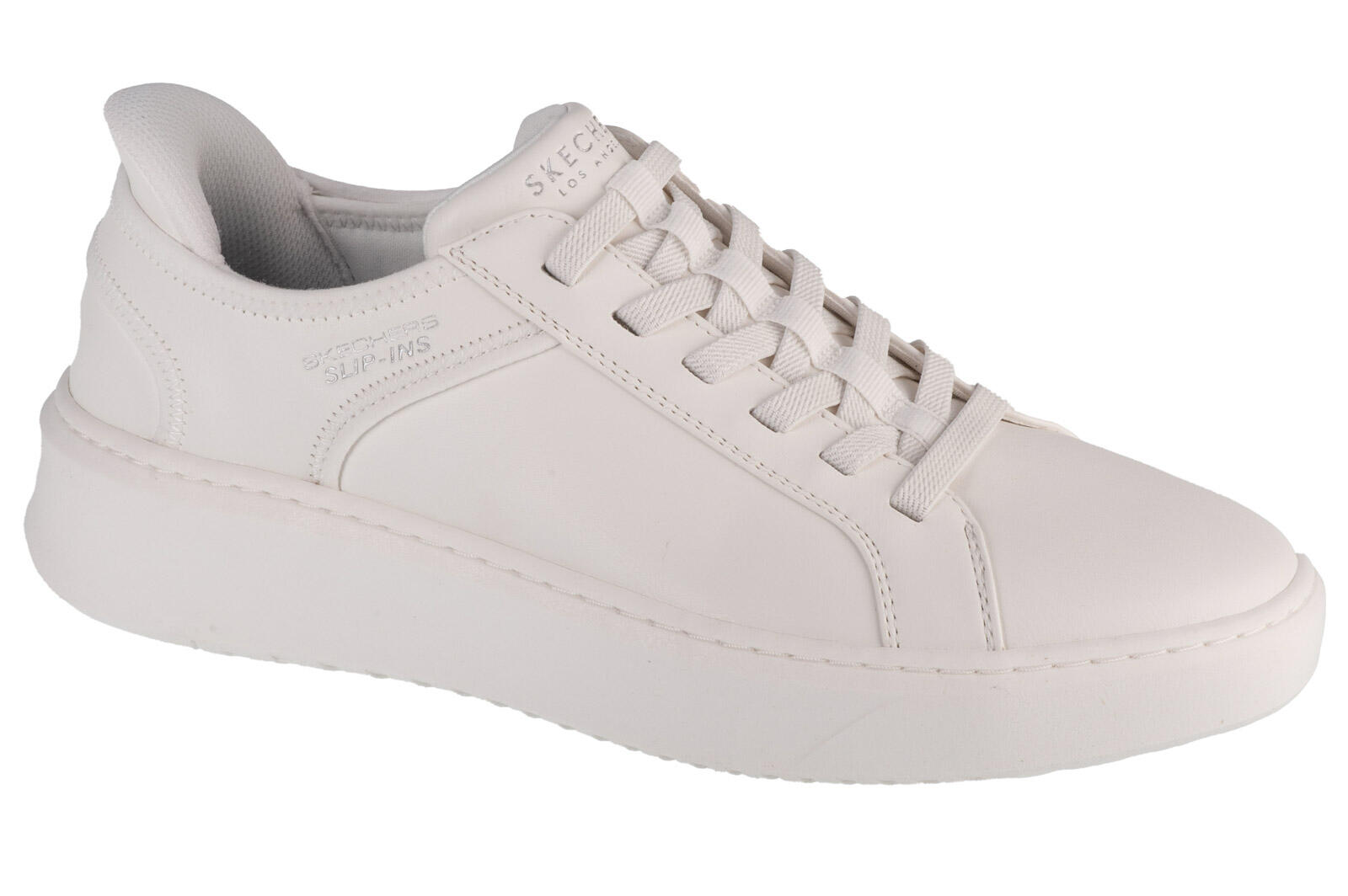 Zapatillas Skechers Court Break - Double, Blanco, Hombre 1/5