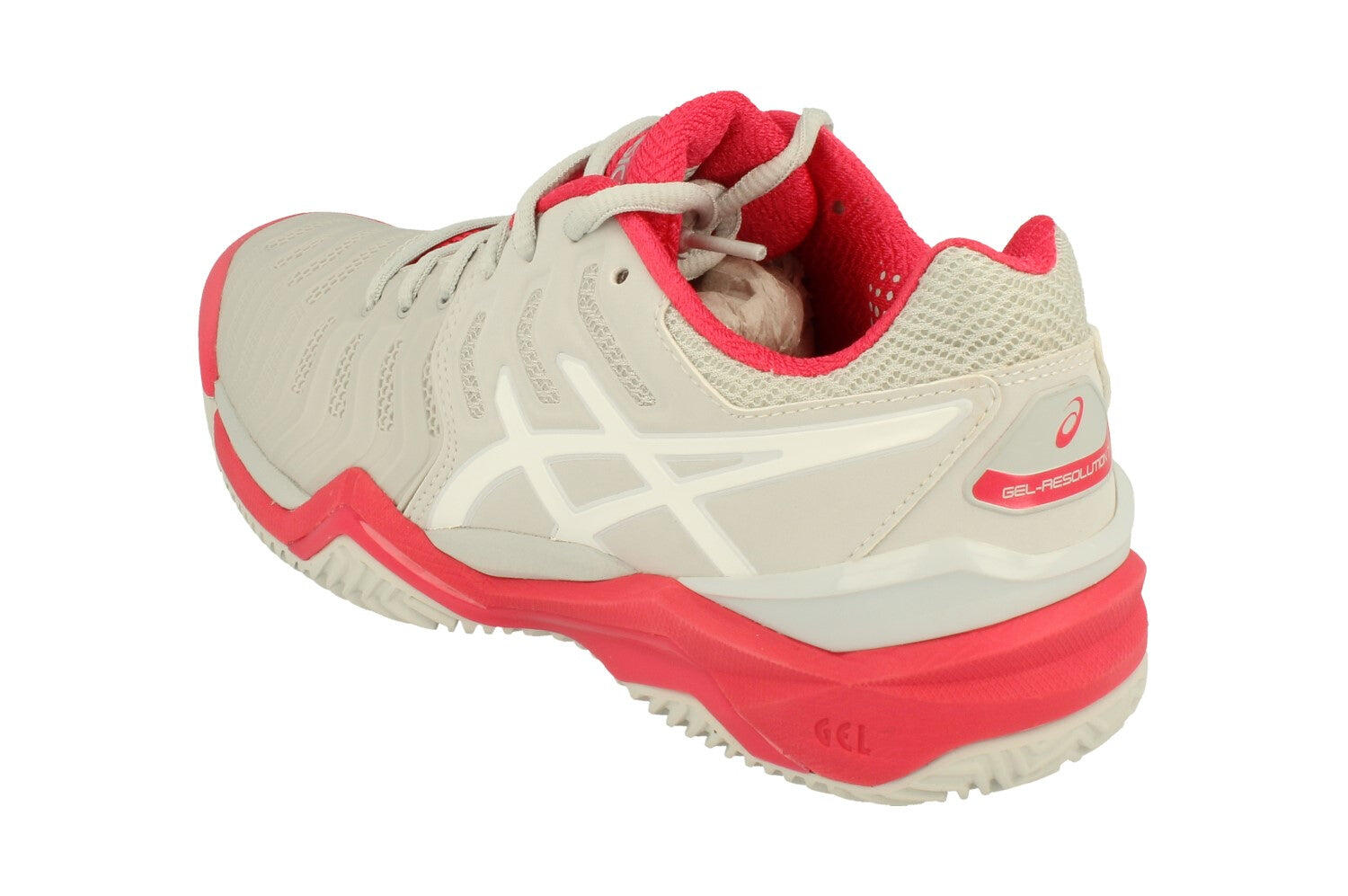 Gel-Resolution 7 Clay Womens Tennis Shoes E752Y Sneakers Trainers 2/5