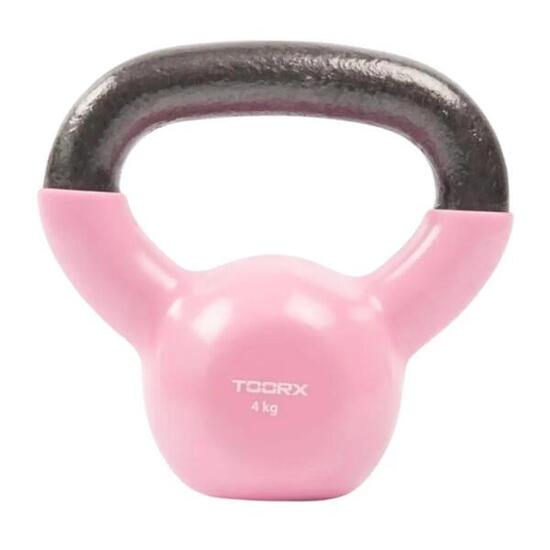 Kettlebell - Vinyl - 2 kg - Lichtroze