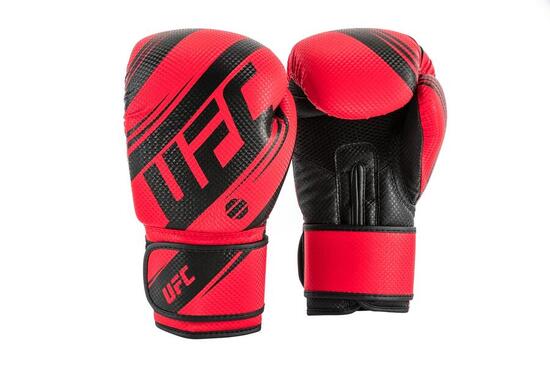 UFC PRO Performance Rush Trainings-Boxhandschuhe – Rot/Schwarz – 12OZ