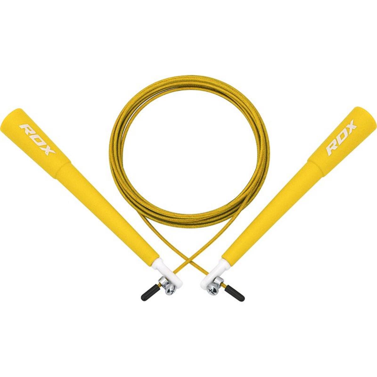 Corde à sauter RDX réglable acier 2,4 mm PVC 3m poignées 16 cm 5/7